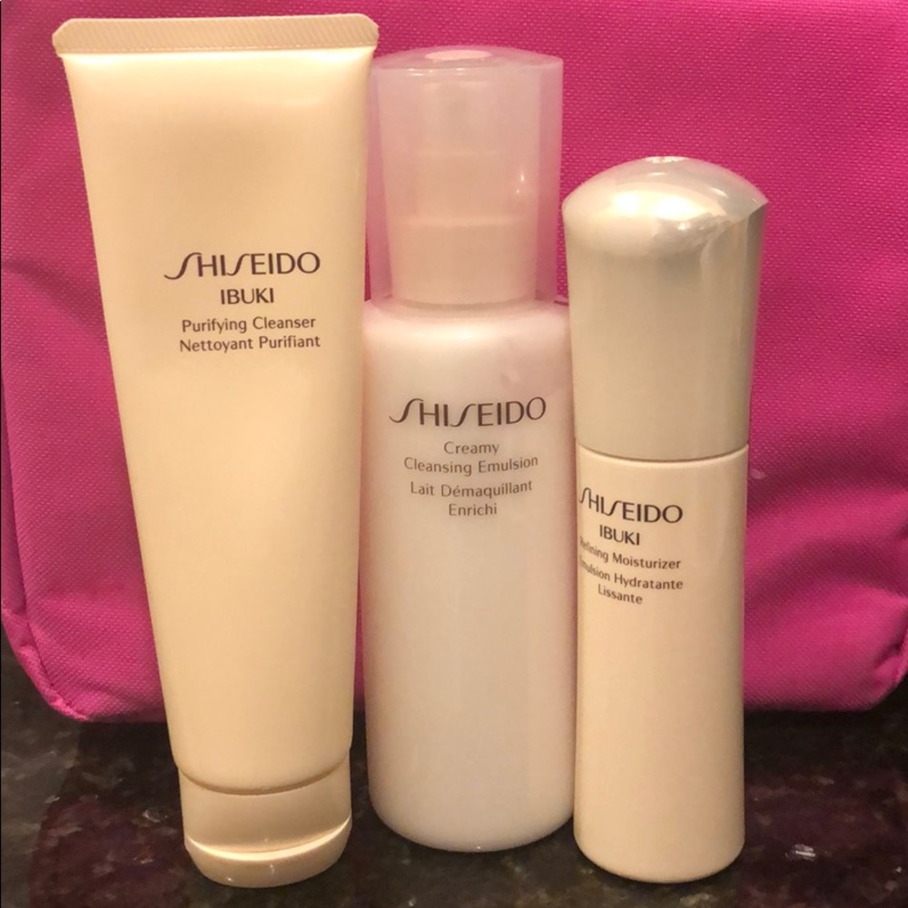 Shiseido facial set